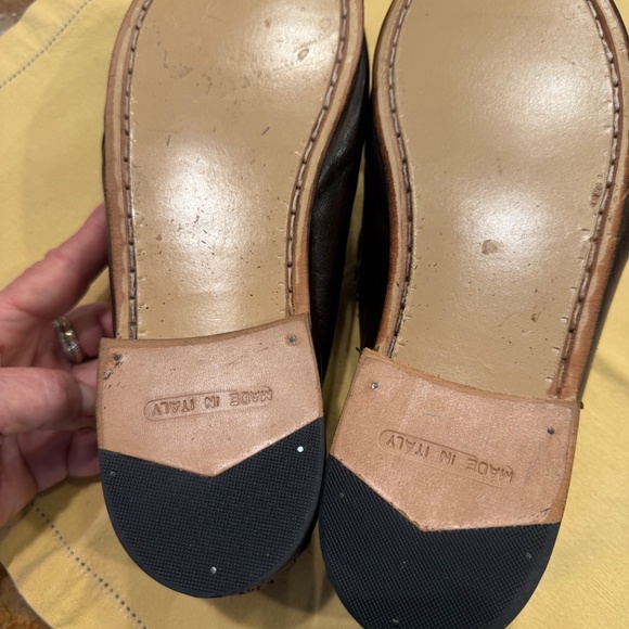 GUCCI MEN'S VINTAGE BROWN LEATHER HORSEBIT LOAFERS SIZE 10.5 - Picture 6 of 7